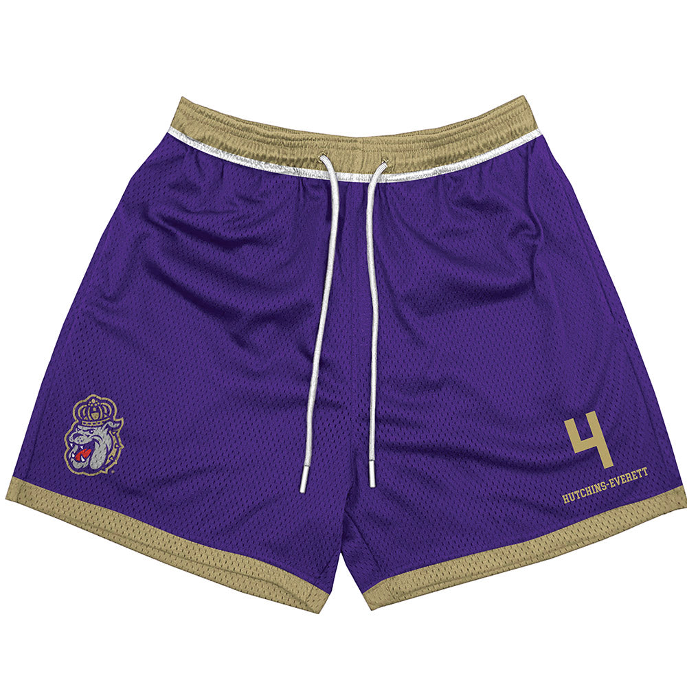 JMU - NCAA Men's Basketball : Elijah Hutchins-Everett - Shorts-0