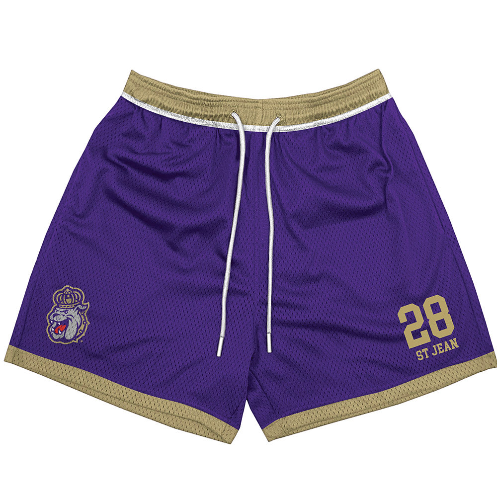 JMU - NCAA Softball : Lisey St Jean - Shorts-0