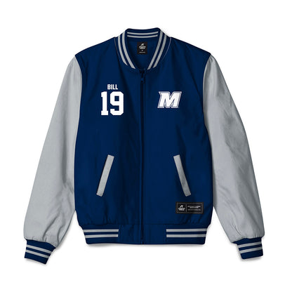 Monmouth - NCAA Football : Owen Bill - Bomber Jacket