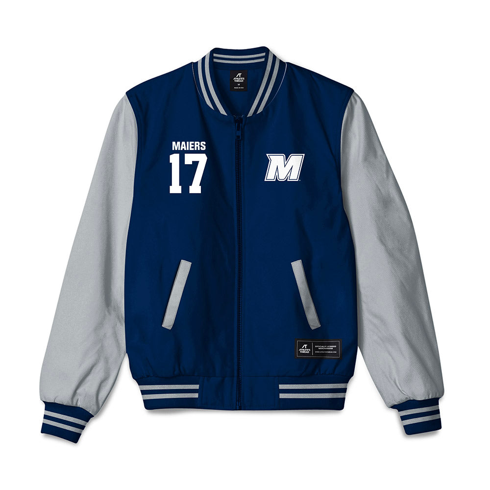 Monmouth - NCAA Football : Nate Maiers - Bomber Jacket