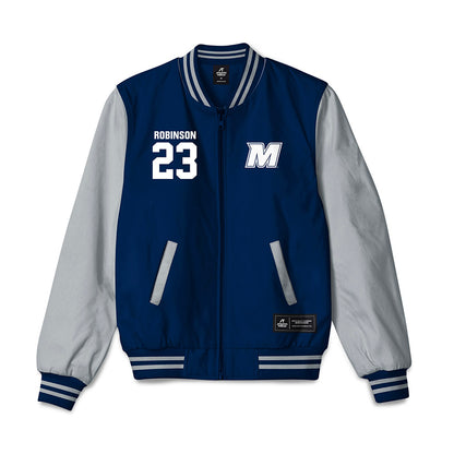 Monmouth - NCAA Men's Basketball : Cornelius Robinson - Bomber Jacket