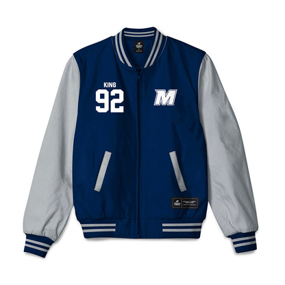 Monmouth - NCAA Football : Chris King - Bomber Jacket