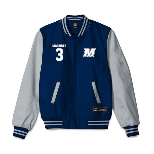 Monmouth - NCAA Men's Basketball : Anthony Martinez - Bomber Jacket-0