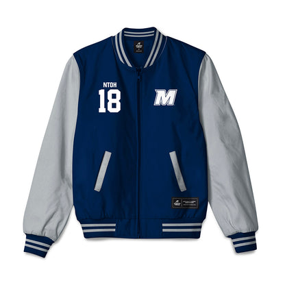 Monmouth - NCAA Football : Sone Ntoh - Bomber Jacket