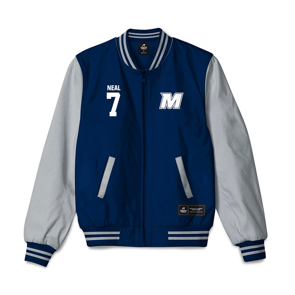 Monmouth - NCAA Football : Travon Neal - Bomber Jacket-0