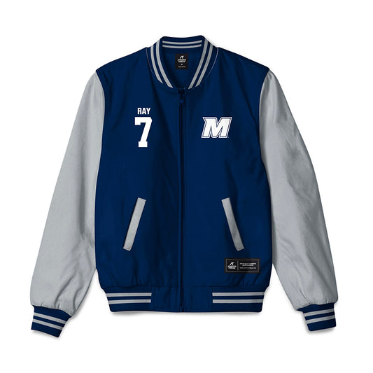 Monmouth - NCAA Men's Basketball : Justin Ray - Bomber Jacket-0