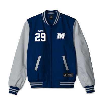 Monmouth - NCAA Baseball : Aiden Kwon - Bomber Jacket-0