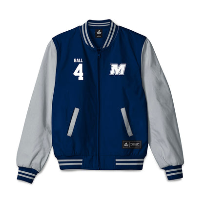 Monmouth - NCAA Men's Basketball : Andrew Ball - Bomber Jacket
