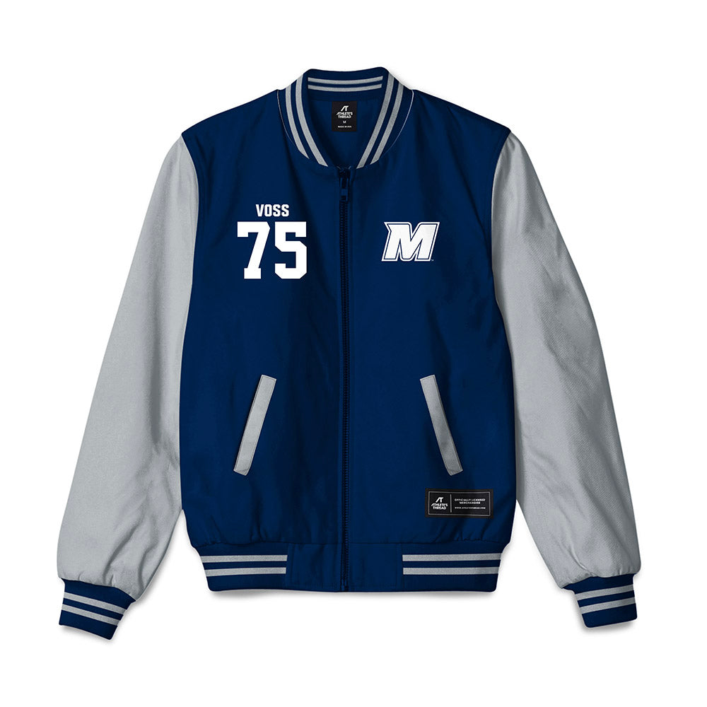 Monmouth - NCAA Football : James Voss - Bomber Jacket