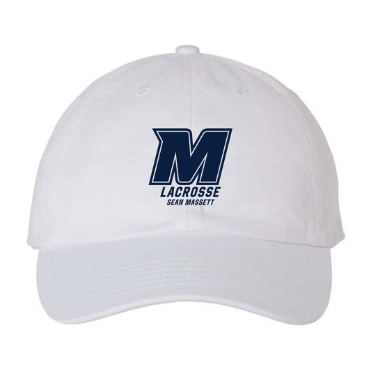 Monmouth - NCAA Men's Lacrosse : Sean Massett - Dad Hat-0