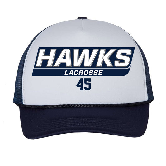 Monmouth - NCAA Men's Lacrosse : Mitch Boudreau - Trucker Hat-0