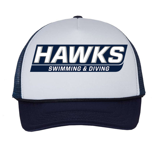 Monmouth - NCAA Men's Swimming & Diving : Noah Ferker - Trucker Hat