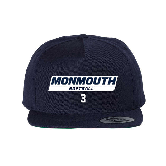 Monmouth - NCAA Softball : Isabella Slape - Snapback Hat