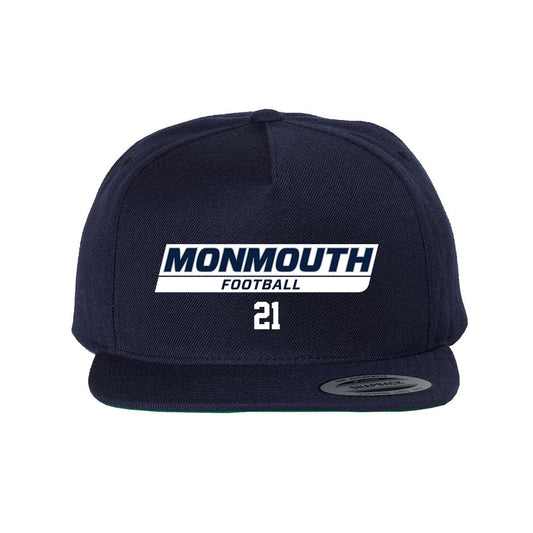 Monmouth - NCAA Football : Emmanuel Lane - Snapback Hat