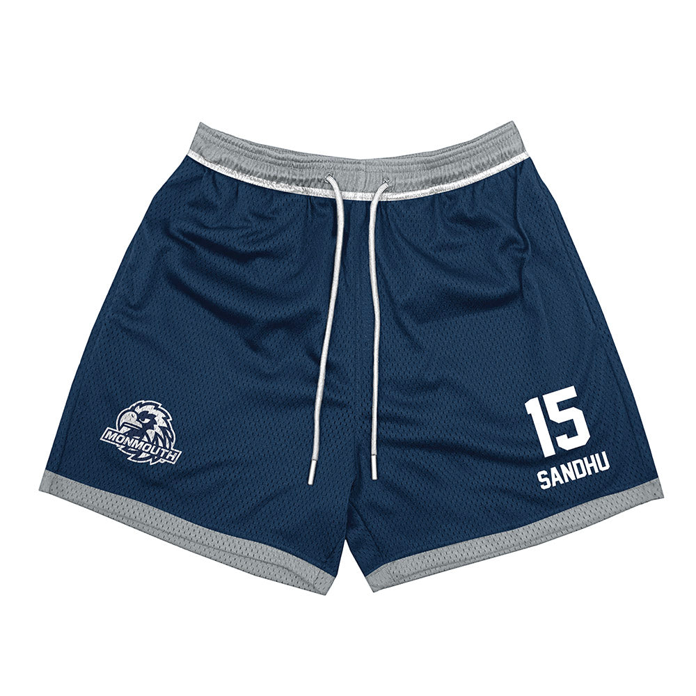 Monmouth - NCAA Men's Basketball : Amaan Sandhu - Shorts