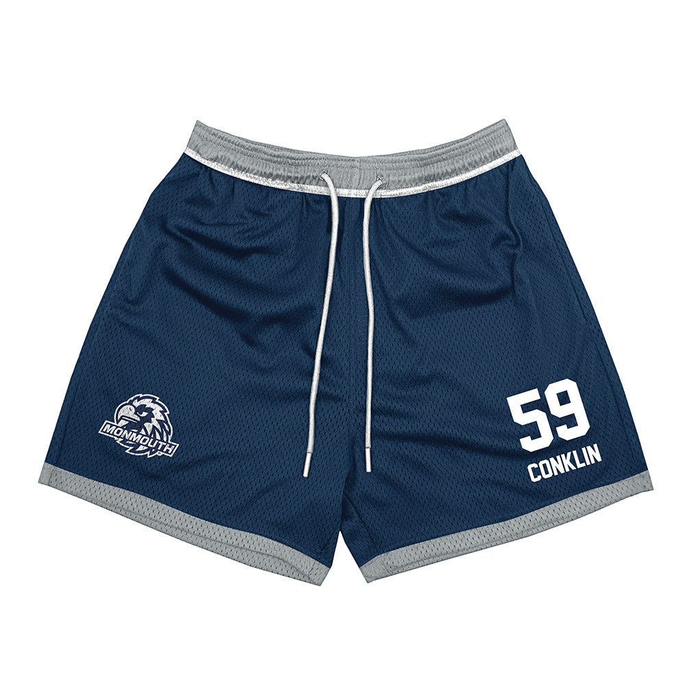 Monmouth - NCAA Football : Andrew Conklin - Shorts-0