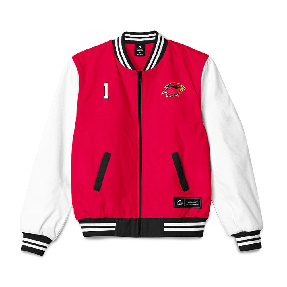 Lamar - NCAA Men's Basketball : Quinton Sanders - Bomber Jacket-0