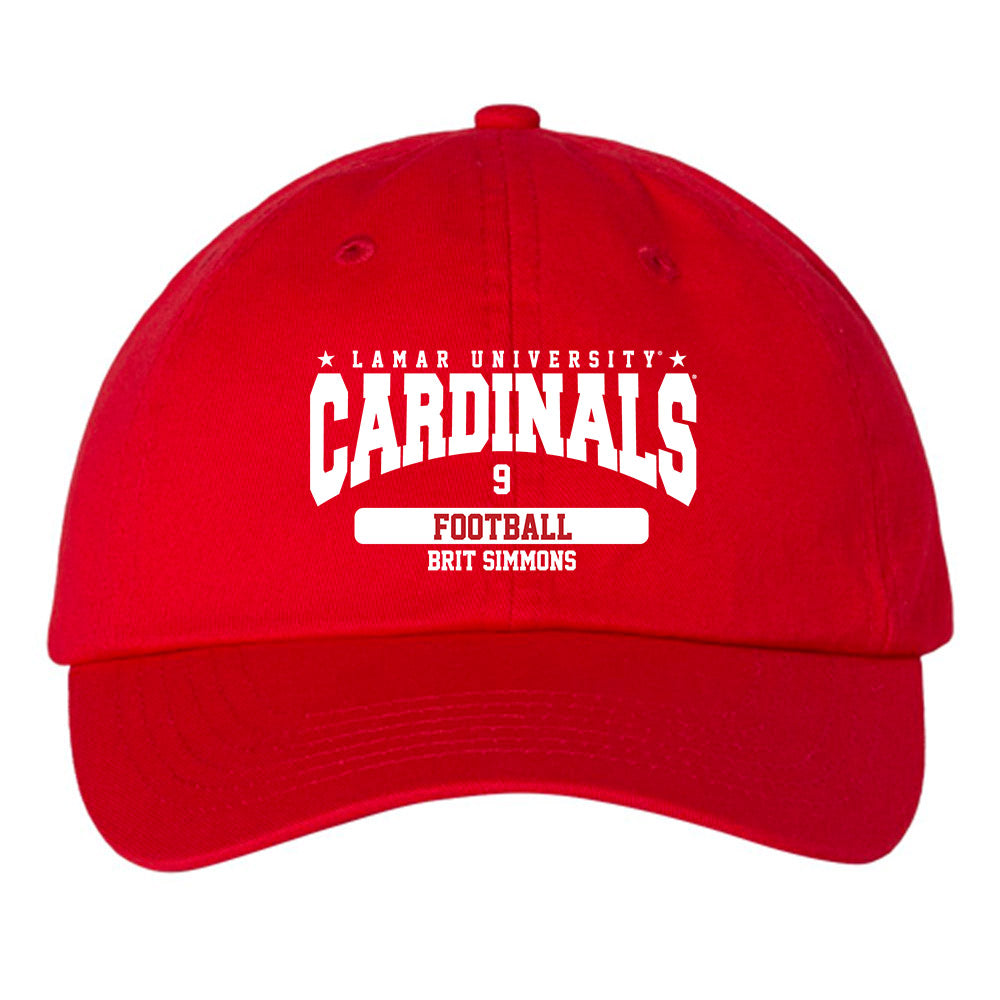 Lamar - NCAA Football : Brit Simmons - Dad Hat