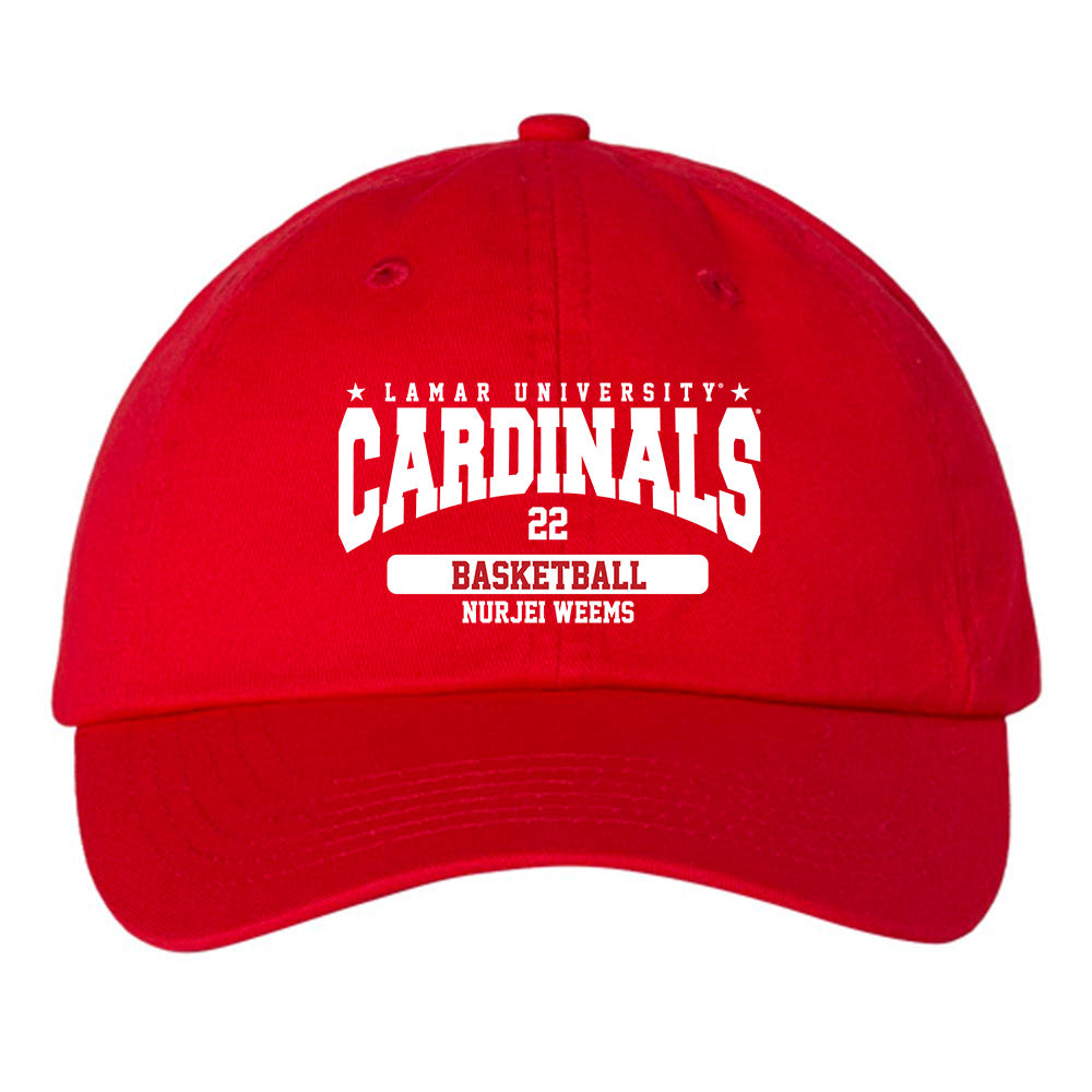 Lamar - NCAA Women's Basketball : Nurjei Weems - Dad Hat