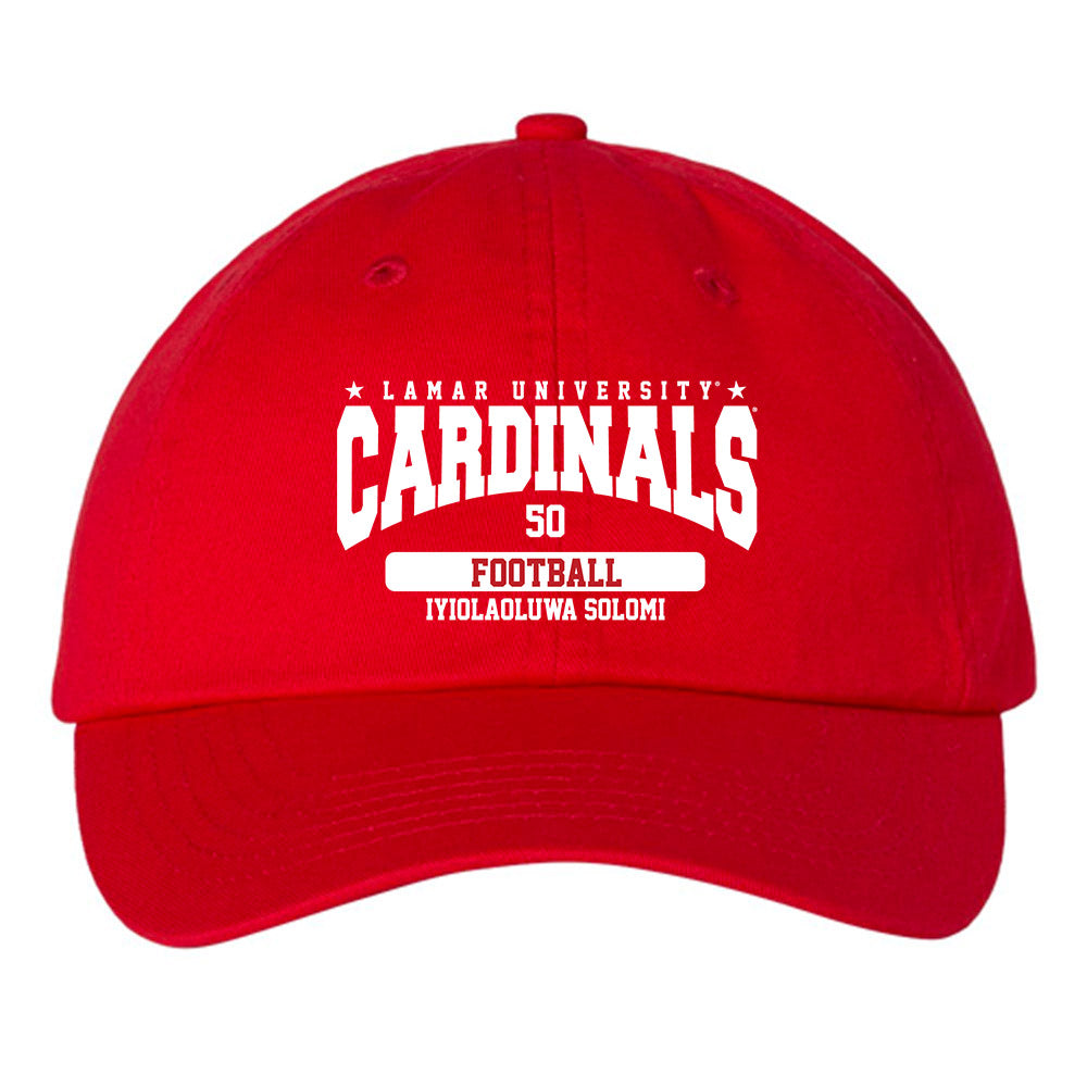 Lamar - NCAA Football : IyiolaOluwa Solomi - Dad Hat