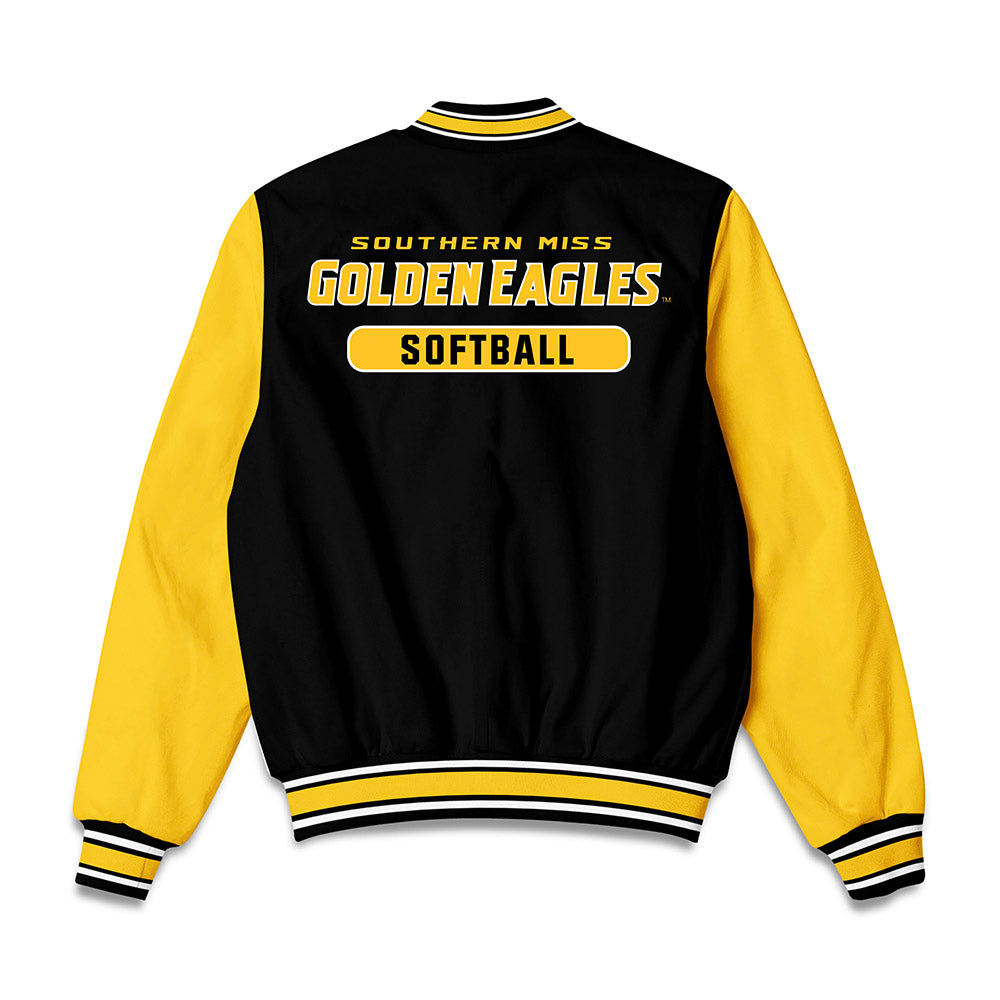 Southern Miss - NCAA Softball : Kinsley Gordon - Bomber Jacket-1