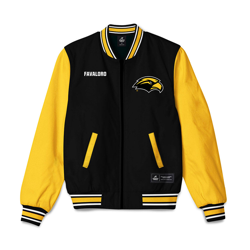 Southern Miss - NCAA Men's Track & Field : Kaleb Favaloro - Bomber Jacket-0