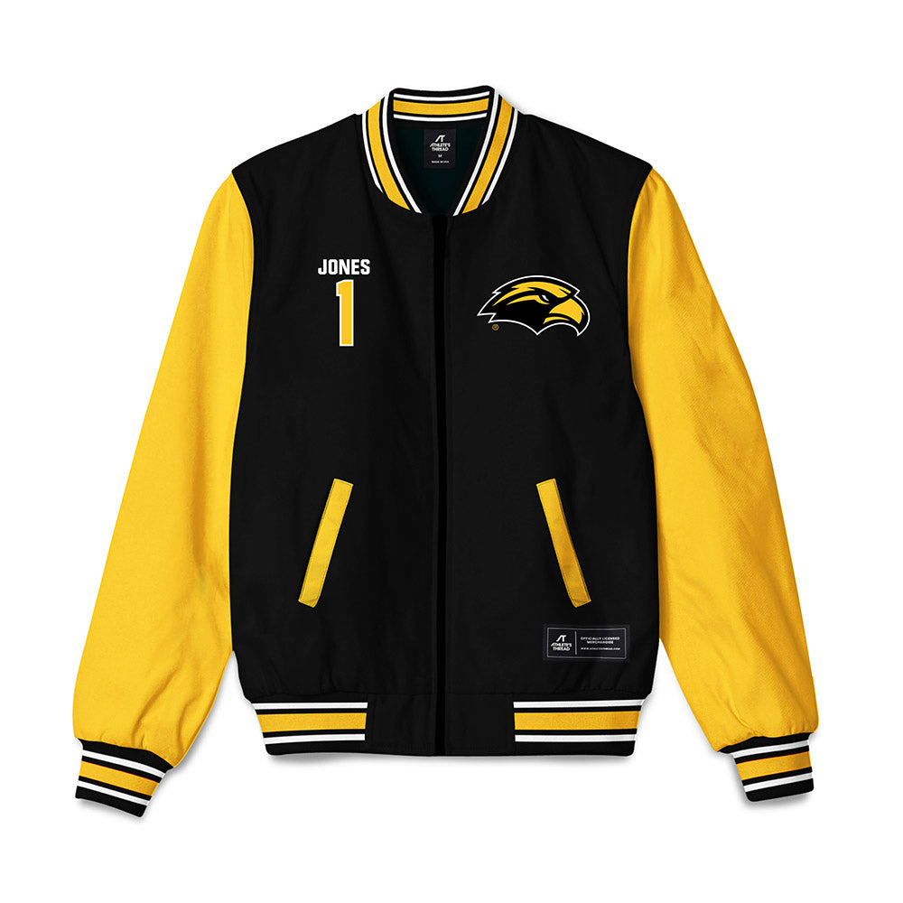 Southern Miss - NCAA Men's Track & Field : Mike Jones - Bomber Jacket-0