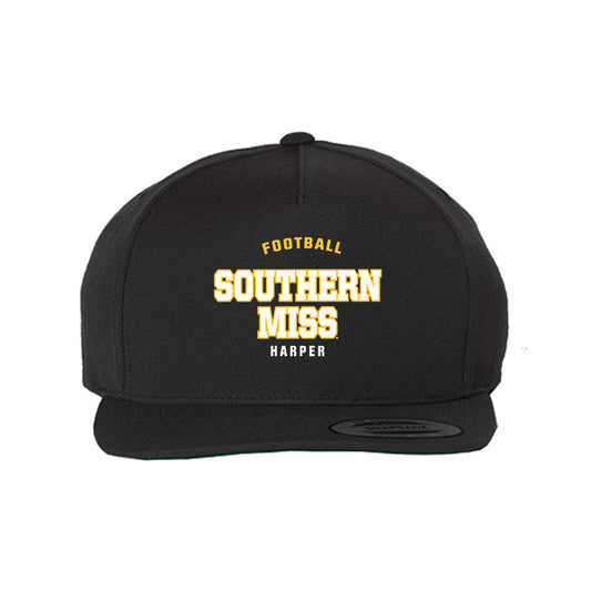 Southern Miss - NCAA Football : Joseph Harper - Snapback Hat-0