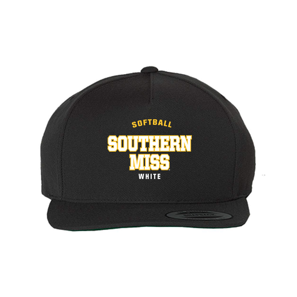  - NCAA Softball : BrookLynn White - Snapback Hat-0