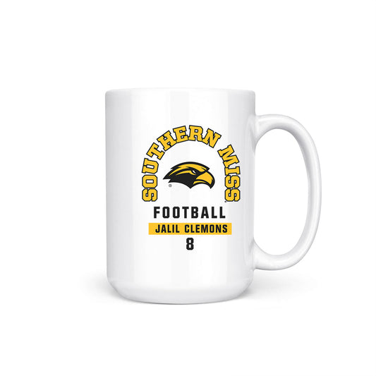 Southern Miss - NCAA Football : Jalil Clemons - Coffee Mug-0