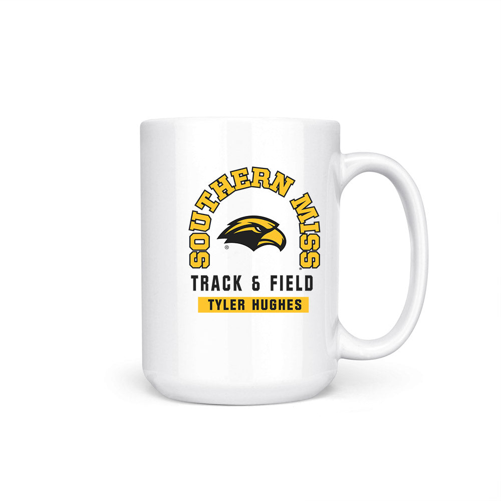 Southern Miss - NCAA Men's Track & Field : Tyler Hughes - Coffee Mug-0