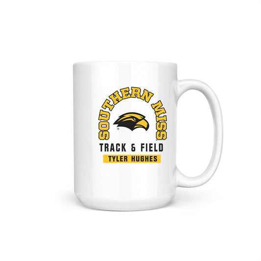Southern Miss - NCAA Men's Track & Field : Tyler Hughes - Coffee Mug-0