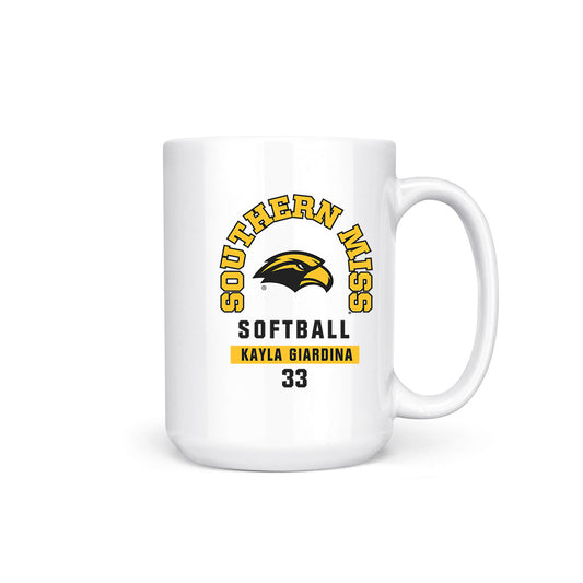 Southern Miss - NCAA Softball : Kayla Giardina - Coffee Mug-0