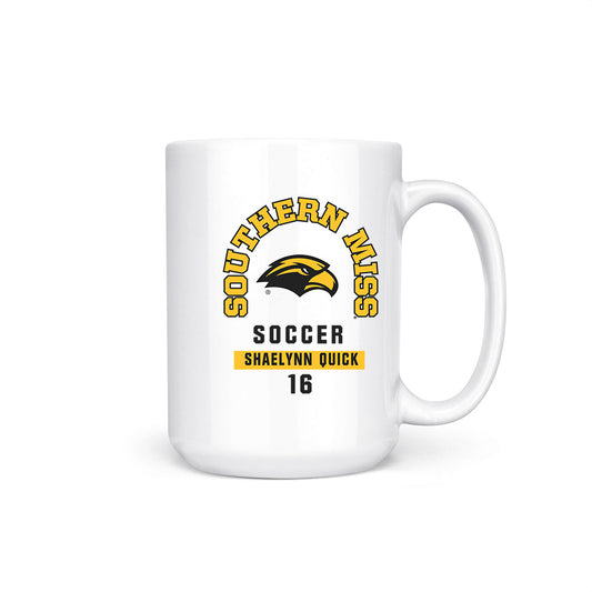 Southern Miss - NCAA Women's Soccer : Shaelynn Quick - Coffee Mug-0