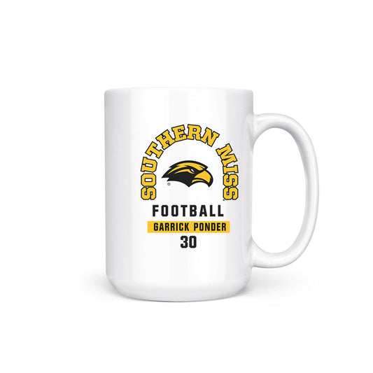 Southern Miss - NCAA Football : Garrick Ponder - Coffee Mug-0