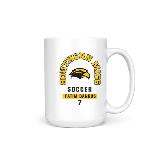 Southern Miss - NCAA Women's Soccer : Fatim Bangus - Coffee Mug-0