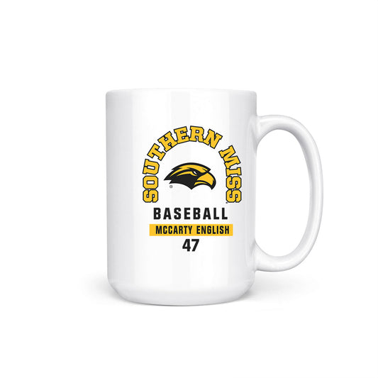 Southern Miss - NCAA Baseball : McCarty English - Coffee Mug-0