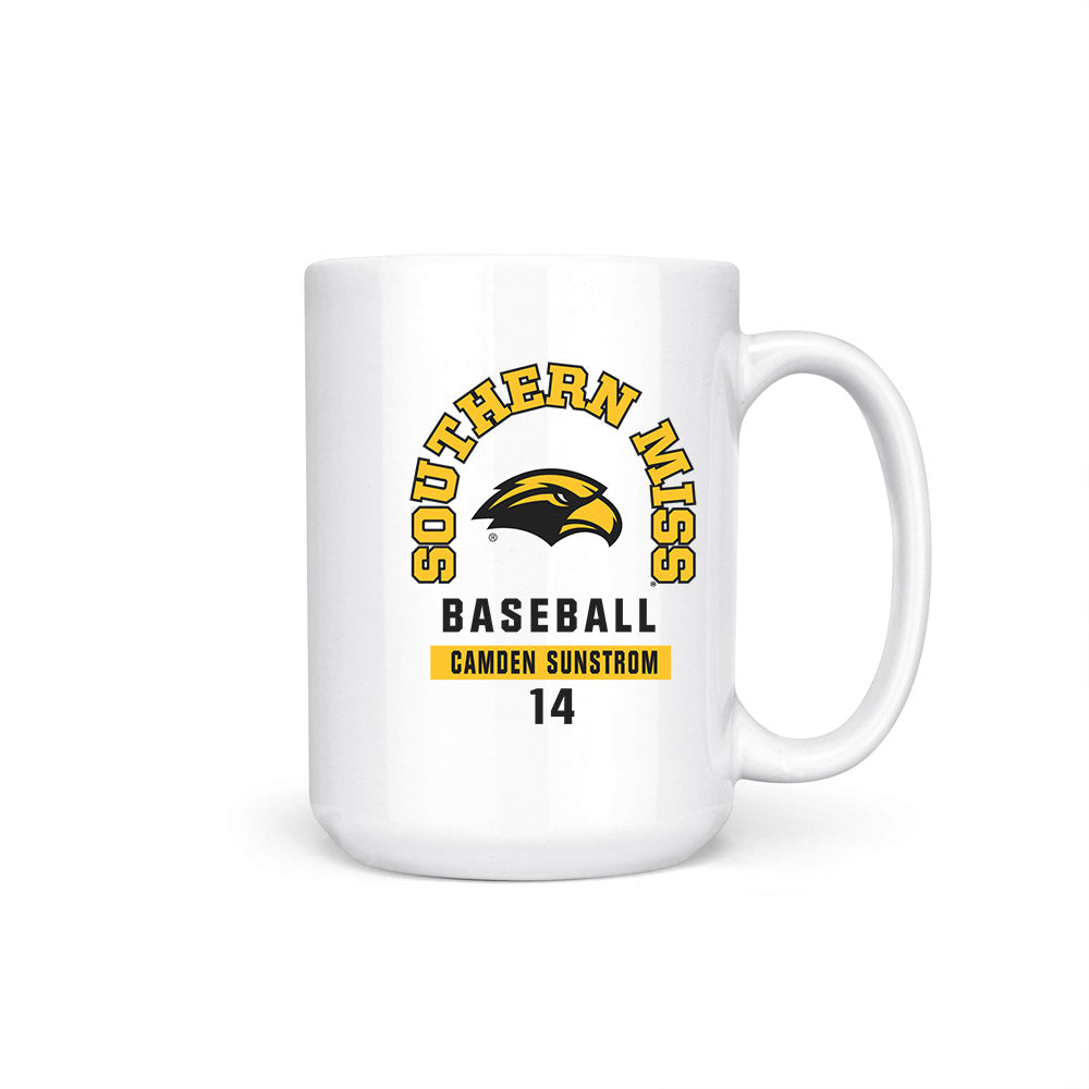 Southern Miss - NCAA Baseball : Camden Sunstrom - Coffee Mug-0