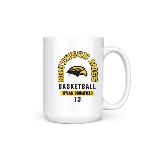 Southern Miss - NCAA Men's Basketball : Dylan Brumfield - Coffee Mug-0