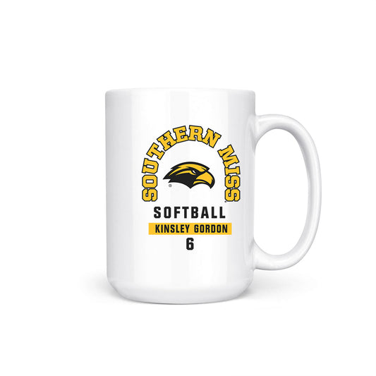Southern Miss - NCAA Softball : Kinsley Gordon - Coffee Mug-0