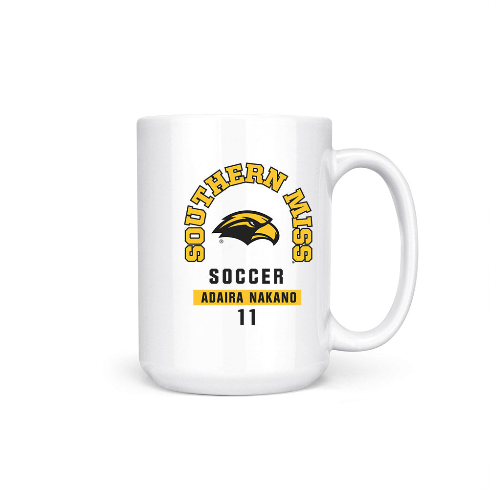 Southern Miss - NCAA Women's Soccer : Adaira Nakano - Coffee Mug-0