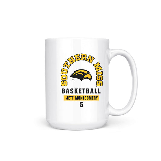Southern Miss - NCAA Men's Basketball : Jett Montgomery - Coffee Mug-0