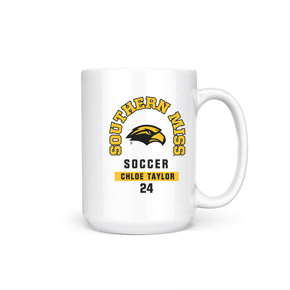 Southern Miss - NCAA Women's Soccer : Chloe Taylor - Coffee Mug-0