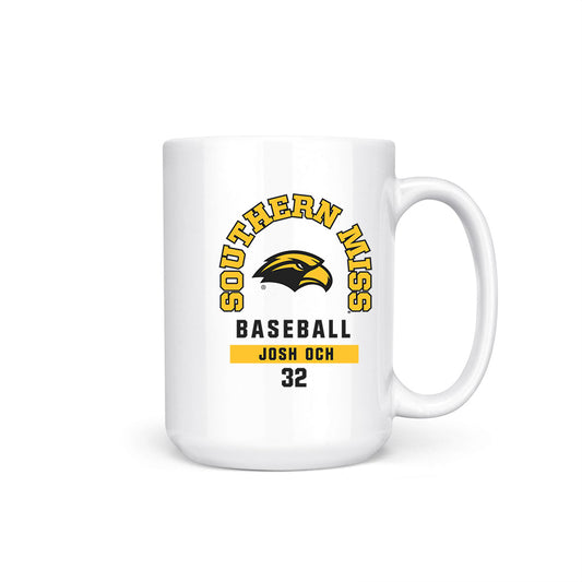 Southern Miss - NCAA Baseball : Josh Och - Coffee Mug-0