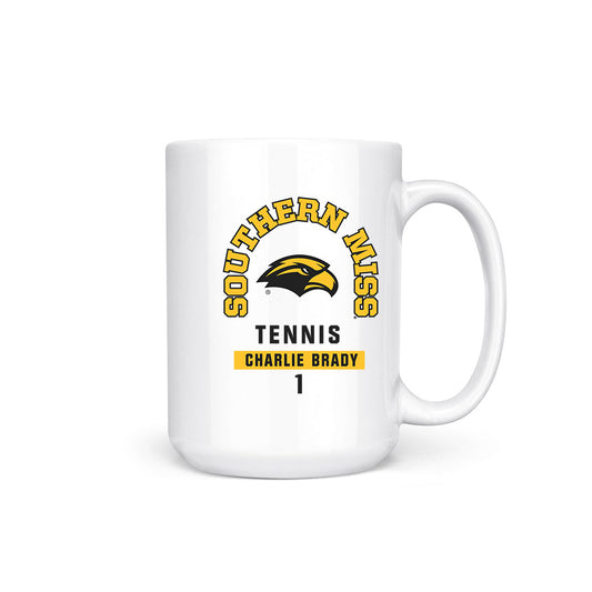 Southern Miss - NCAA Men's Tennis : Charlie Brady - Coffee Mug-0