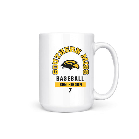 Southern Miss - NCAA Baseball : Ben Higdon - Coffee Mug-0