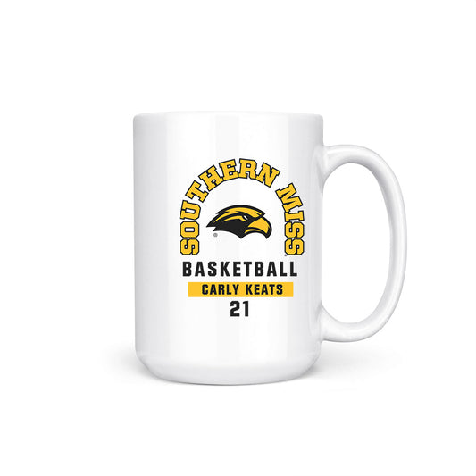 Southern Miss - NCAA Women's Basketball : Carly Keats - Coffee Mug-0