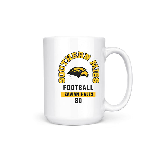 Southern Miss - NCAA Football : Zavian Hales - Coffee Mug-0