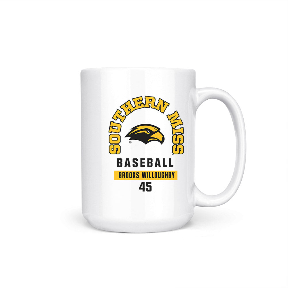 Southern Miss - NCAA Baseball : Brooks Willoughby - Coffee Mug-0