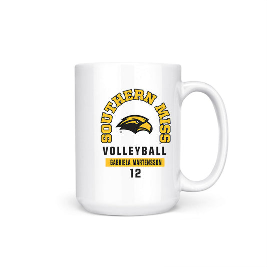 Southern Miss - NCAA Women's Volleyball : Gabriela Martensson - Coffee Mug-0